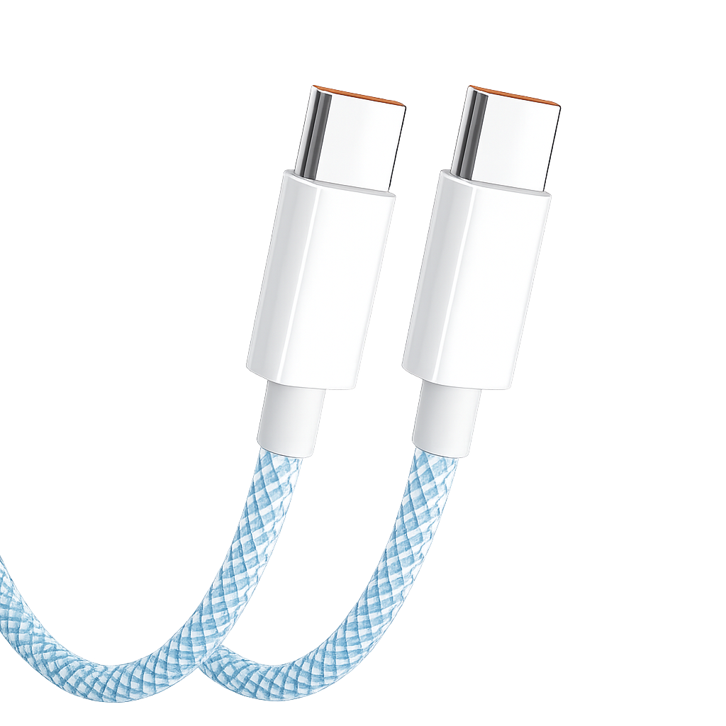 60W 6A USB Type C to Type C Cable Data Line For Iphone 15 16 Samsung Xiaomi Fast Charging USB C to C Cable Type C Data Charger