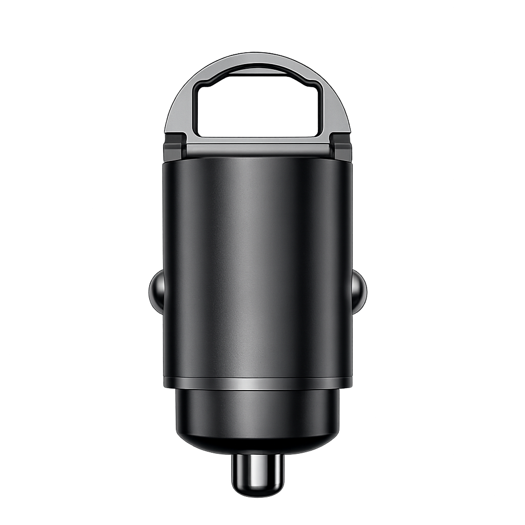 Mini 100W PD QC Pull Ring Fast Charging Car Charger USB C Car Phone Charger Adapter For iPhone 13 12 Xiaomi Samsung Huawei